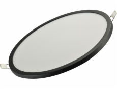 Stropní svítidlo Azzardo Moderní stropní svítidlo černé AZzardo SLIM led AZ4164