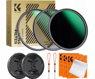 Filtr Kf Sada filtrů Nano-d 3v1 Uv Cpl Nd1000 K&f 49mm 49...