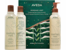 AVEDA_SET Rosemary Mint Shampoo šampon na vlasy 250 ml + Rosemary Mint Weightless Conditioner vlasový kondicionér 250 ml + Rosemary Mint Hand and Body Wash mycí prostředek na tělo a ruce 250 ml