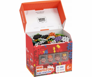 Marioinex Waffle mini bloky - Požární stanice 280 kusů