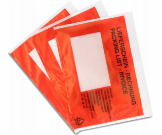 Emerson Courier Envelopes Emerson C6 Transparent Red (1000)