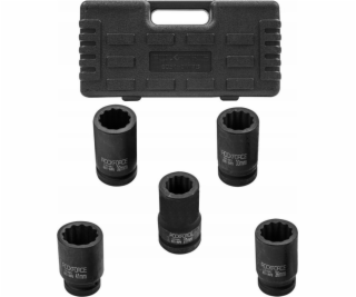 Rockforce Deep rázová sada 1 5 ks. (12stranný) (27-41 mm)
