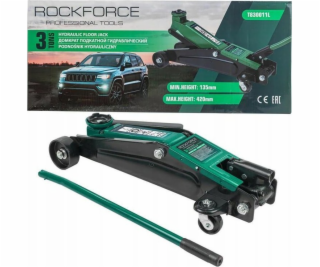 Dílenský zvedák Rockforce Hydraulic 3t (h min 135mm, h ma...
