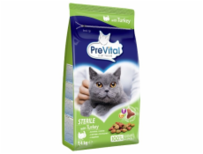 PREVITAL Cat Food Sterile with Turkey - Dry Cat Food - 1.4 kg