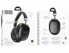 Hoco W35 Max Joy Bezdrátová náhlavní souprava Bluetooth do uší černá