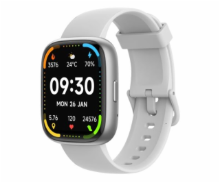 MAXCOM EW06 EcoWatch6, Smart hodinky, strieborné