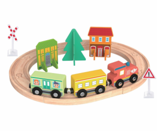 2Kids Toys Moje první vláčkodráha Město