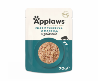 APPLAWS Tuna Fillet with Mackerel in Jelly - mokré krmivo...