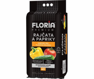 Substrát Agro  FLORIA pro rajčata a papriky 40 l, otoč a ...