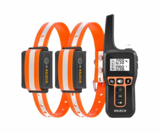 Rojeco PD5291000m Výcvikový obojek pro psy se 2 obojky