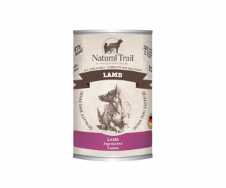 NATURAL TRAIL Jehněčí - mokré krmivo pro psy - 400g