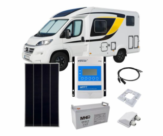 Solární set Karavan 180 MPPT 120Ah baterie