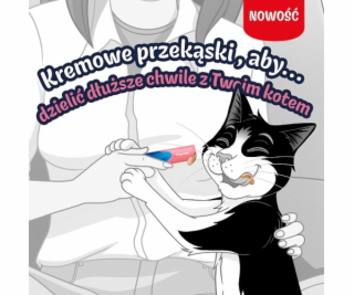 PURINA Felix Deli Moments Salmon - pamlsek pro kočky - 4x10g