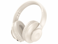 Hoco W45 Enjoy Bezdrátová náhlavní souprava Bluetooth do uší Bílá