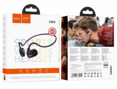 Hoco ES63 Graceful Sluchátka s mikrofonem Bezdrátové připojení s vedením vzduchu/hudba Bluetooth Black