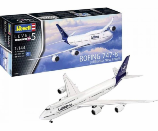 Revell Plastikový model Boeing 747-8 Lufthansa nový
