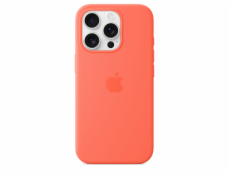 iPhone 16 Pro Silicone Case with MS - Tangerine