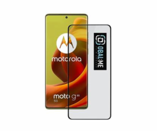 OBAL:ME 5D Tvrzené Sklo pro Motorola G85 Black