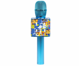 Bluetooth mikrofon Tlapková patrola modrý