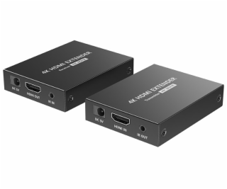 XtendLan CAT6 HDMI extender, vysílač+přijímač, 40m 4k/2k/...