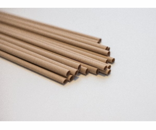 Bamboo - Přírodní bambusové brčko Standard 6mm x 23cm - k...