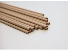 Bamboo - Přírodní bambusové brčko Standard 6mm x 23cm - krabička, balení 50ks
