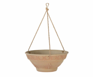 DOMOLETTI Květináč Domoletti D-O9G30, spw, O 30,5 cm, hnědý