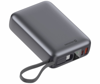 Swissten Power bank 20000 mAh 45W s integrovaným kabelem ...