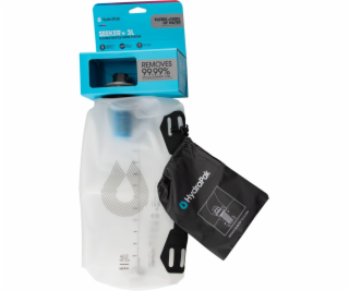 Hydrapak Seeker 3L Trinktank mit Filter transparent