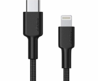AUKEY CABLE USB-C - LIGHTNING MFI 27W BRAIDED 1,8M