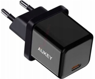 AUKEY WALL CHARGER PD 20W, MINI, BLACK