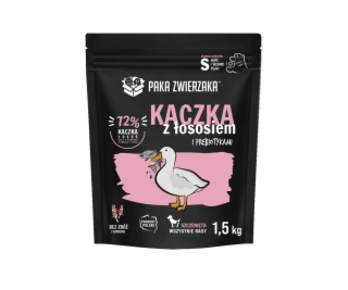 PAKA ZWIERZAKA Puppy Duck with salmon S - suché krmivo pr...
