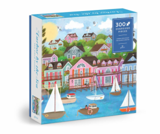 Galison Puzzle Přístav u moře Joy Laforme 300 dílků