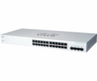 Cisco switch CBS220-24T-4G-UK (24xGbE,4xSFP,fanless) - RE...
