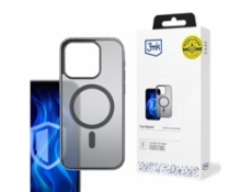 BAZAR - 3mk Frosty MagCase Black pro Apple iPhone 16 Pro Max - Poškozený obal (Komplet)