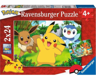 Kinderpuzzle Pikachu und seine Freunde