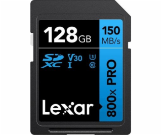 Lexar paměťová karta 128GB Professional 800x SDXC™ UHS-I,...