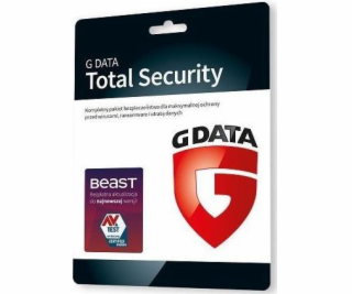 Gdata Total Security pro 1 zařízení na 24 měsíců (C1003KK...
