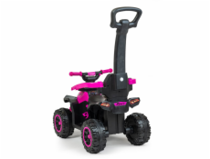 Dětské odrážedlo Baby Mix Mega Prime EVA s vodící tyčí modré
