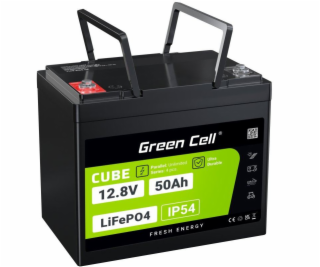 Green Cell CUBE LiFePO4 50Ah 12.8V 640Wh Lithium Iron Pho...