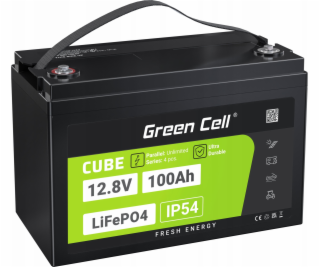 Green Cell CUBE LiFePO4 100Ah 12.8V 1280Wh Lithium Iron P...