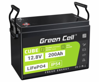 Green Cell CUBE LiFePO4 baterie 200Ah 12,8V 2560Wh solárn...