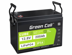 Green Cell CUBE LiFePO4 baterie 200Ah 12,8V 2560Wh solární baterie pro karavany, solární panely, off-grid systém, foodtruck
