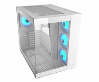 COUGAR PC skříň FV150 RGB White Mid tower Dual-Chamber AT...