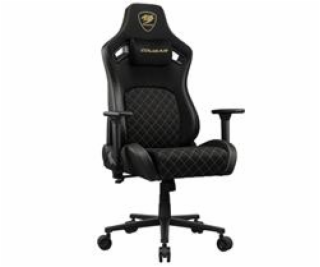 COUGAR herní židle DEFENSOR GOLD F (Tkaná látka) - černá/...