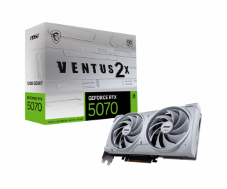 MSI GeForce RTX 5070 VENTUS 2X WHITE/OC/12GB/GDDR7