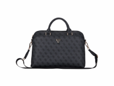 Guess PU 4G Triangle Logo Taška na Notebook 13/14/15  Black