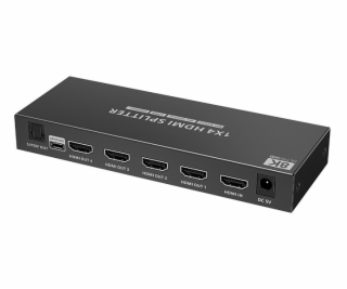 XtendLan HDMI distribucní rozbocovac, 1 vstup / 4 výstupy...