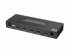 XtendLan HDMI distribucní rozbocovac, 1 vstup / 4 výstupy, 8k@60Hz