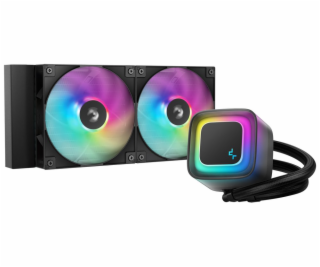 DEEPCOOL vodní chladič LE240 V2 / 2x120 PWM ARGB fan / di...